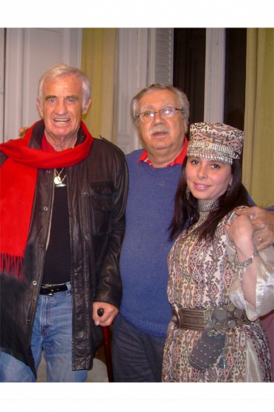 Ժան Պոլ Բելմոնդոյի և Շառլի Կուպեսսերյանի հետ Փարիզ