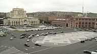 Republic Square, Traffic, Yerevan