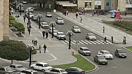 Road traffic, Street, People, Yerevan