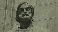 Statue, Toros Roslin, Matenadaran, Yerevan