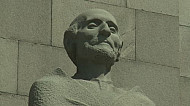 Statue, Mkhitar Gosh, Matenadaran, Yerevan