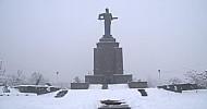 Yerevan, Victory park, Winter