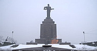 Yerevan, Victory park, Winter