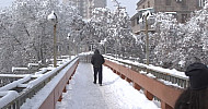 Yerevan, Winter, Overpass