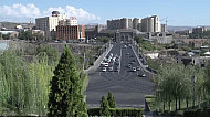 Victory bridge, Road traffic, Yerevan
