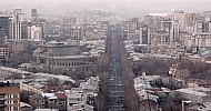 Yerevan, Opera Theater, Mashtots Avenue, Armenia
