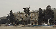 Gyumri, Armenia, old town, Memorial to the Battle of Avarayr