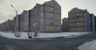 Gyumri, Armenia, Mush district, Winter