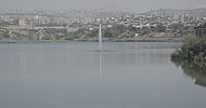 Yerevan Lake,   fountain, Yerevan