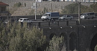 Bridge of Victory, road Traffic, Yerevan
