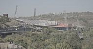 Stadium Hrazdan, traffic, Yerevan