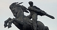 Sasuntsi Davit, statue, Yerevan, Armenia