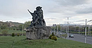 Statue of Vahagn the Dragon Slayer, Yerevan, Armenia