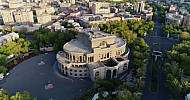 Yerevan, Freedom Square, Opera, Armenia