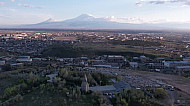 Եռաբլուր, Կարմիր բլուր,  Արարատ սար     Yerablur, Karmir blur, mount Ararat