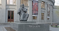 Aram Khachaturian, statue, Opera, Yerevan, Armenia