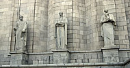 Statues, Roslin, Tatevatsi, Shirakatsi, Matenadaran, Yerevan, Armenia