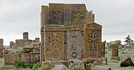 Noratus Gegharkunik province of Armenia, Noratus cemetery Khachkar