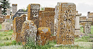 Noratus Gegharkunik province of Armenia, Noratus cemetery Khachkar